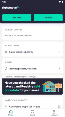 Rightmove android App screenshot 0