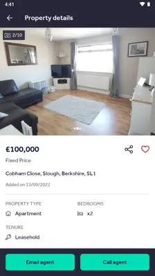 Rightmove android App screenshot 1